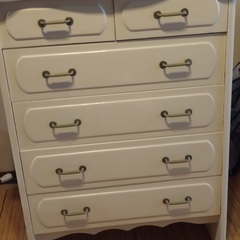ホワイトチェスト 引き出し収納家具 タンス 無料の画像