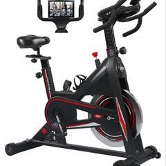 【中古品】DMASUN エアロバイク 家庭用 静音スピンバイク フィットネスバイクの画像