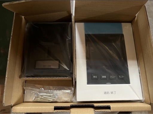 インターフォン【新品未使用】アイホン　JS-12E　　交換します。