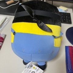人気映画「怪盗グルー」シリーズに登場するキャラクター「ミニオン」のぬいぐるみです。﻿の画像