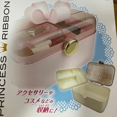 プリンセスリボンバニティケースの画像