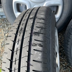 【お話し中】新車外し　145/80r13 ブリヂストン　エコピア　　ほぼ未使用の画像