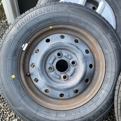 【お話し中】新車外し　145/80r13 ブリヂストン　エコピア　　ほぼ未使用の画像