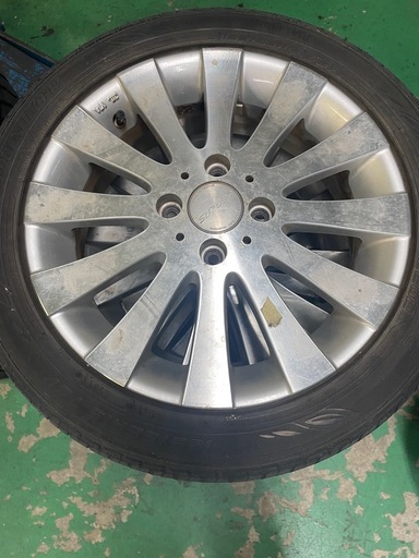 15×5J+46？　100 4穴　軽用アルミホイール