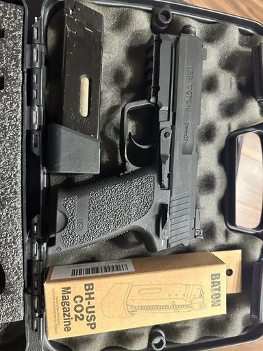 最終値下げ [ BATON airsoft ]BH-USP Tactical CO2GBB 【JASG認定】