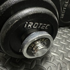 アイロテック ダンベル 片手30kg 2個セットの画像