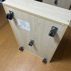 ベッド下収納　キャスター付き　組み立て済の画像