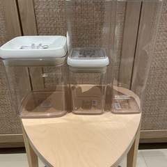 ニトリ Easyレバーキャニスターの画像
