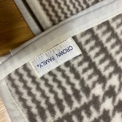WOOL毛布 シングル2枚
の画像