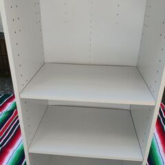 差し上げます！美品カラーボックス三段ホワイトの画像
