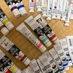 画材道具 （絵の具、インク、ペン等）の画像