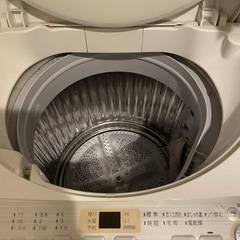 【シャープ】2019年製　洗濯機の画像