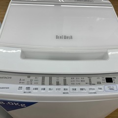 【ドリーム川西店御来店限定】日立　8.0kg洗濯機　BW-V80F  2021年製／クリーニング済み 【2125560000023373】の画像