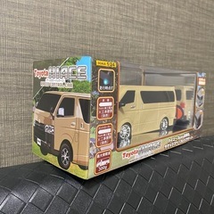 【新品未開封】トヨタ ハイエース ラジコン ベージュ TOYOTA HIACE 1/24 の画像