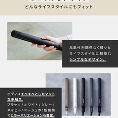 SALONIA ストレートアイロン SL-004SW I-ne 35mm ホワイト サロニア ヘアアイロン 簡単ダイヤル式120～230℃ セラミックコーティングの画像