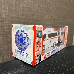 【新品未開封】R/C 救急車 ハイメディック TOYOTA 承認済 救急車ラジコン LINXの画像