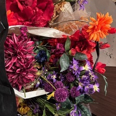 秋色 造花 まとめての画像