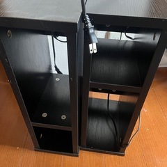 カラーボックス　電源のソケットがありの画像