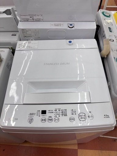 ◎値下げ◎《リサイクルショップドリーム次屋店》★ジモティー割引有★4.5kg洗濯機　東芝　AW-45M9 クリーニング済み☆尼崎市若王寺☆