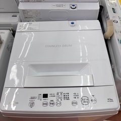 《尼崎市/リサイクルショップドリーム次屋店》★ジモティー割引有★4.5kg洗濯機　東芝　AW-45M9 クリーニング済み☆尼崎市若王寺☆の画像