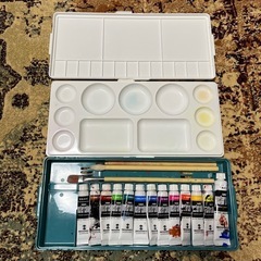 絵の具セット (ポスターカラー)の画像