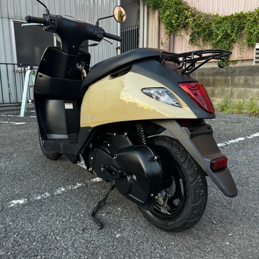 スズキ　レッツ　CA4AA ベージュ　実働　タイヤ新品　動画あり　大阪