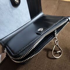Calvin Klein牛革カードケース新品アイスグレー色　カルバンクラインの画像