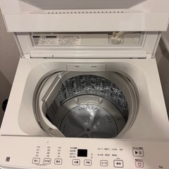 美品✨洗濯機6kgの画像