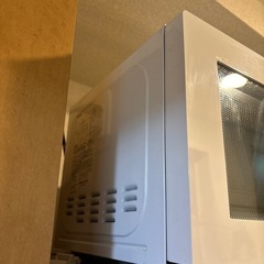ニトリ　電子レンジ　4年使用の画像