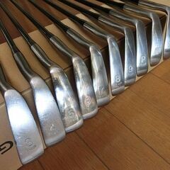 【決まりました】PRGR プロギア CT-502 アイアン10本セット  /  M-40（SR） グリップ交換済の画像