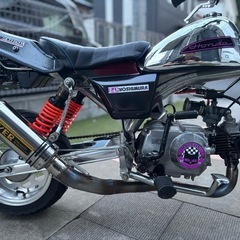 【お値下げしました】　原付　50cc ホンダ　モンキー　カスタム車 AB27 国産エンジン
の画像