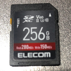 SDXCメモリーカード256GB（ELECOM）の画像
