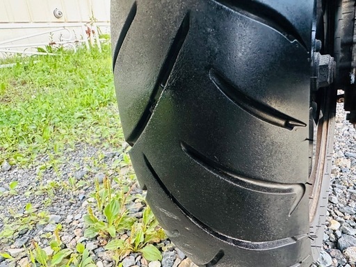 激安！訳あり値下げ！北海道スズキスカイウェイブ250 CJ43 タイヤ前後