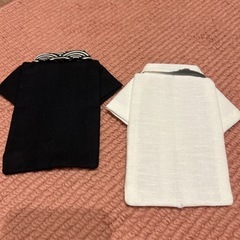ハンドメイド　シャツ型ポケットティッシュ入れの画像