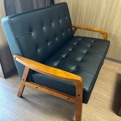 ニトリレトロ調応接セット未使用の画像