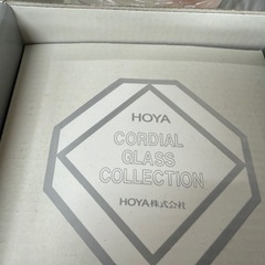 ◎ギフト保管品 HOYA アイスクリームグラス 5脚セットの画像