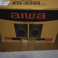 【再々値下げしました】aIwa　XG-S202コンパクトディスクステレオシステムの画像