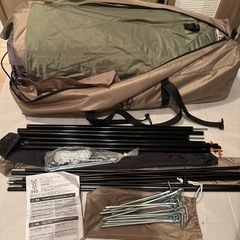 【交渉中】ザ・ワンタッチテントM DOD ＋ テント用ポールの画像