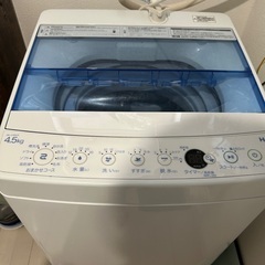 4.5kg 洗濯機(ハイアール)美品の画像