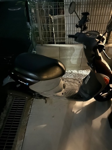 不動車　スズキ　レッツ4G