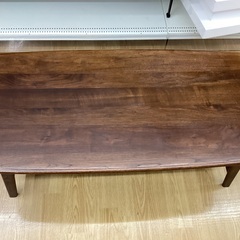 【トレファクマーケット久喜店】起立木工　ローテーブル（ウォールナット材）の画像