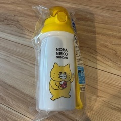 スケーター　抗菌直飲プラワンタッチボトル480ml ノラネコぐんだんの画像