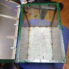 アクリル 鉄枠 小型温室 高さ40cmの画像