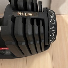 ライシン可変式ダンベル1個の画像