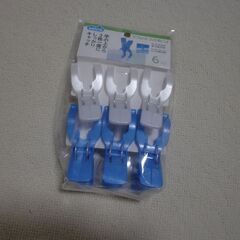 新品未使用品 洗濯バサミ3袋 大、小の画像