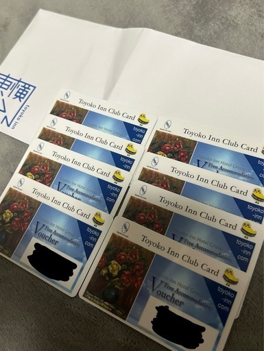 東横イン 宿泊券