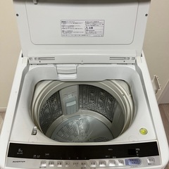 HITACHI 8kg 洗濯機 ビートウォッシュ BW-V80C（2018年製） 美品
の画像