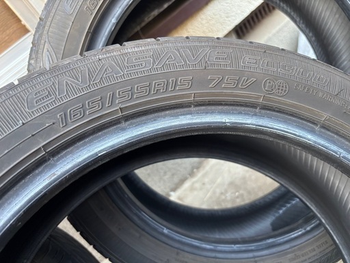 ダンロップ165/55 R 15 インチ22年