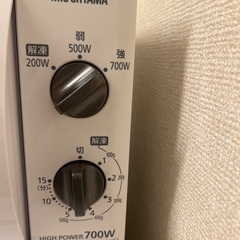 アイリスオーヤマ電子レンジの画像
