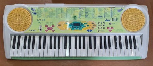 カシオ 電子キーボード LK-37 ★動作品